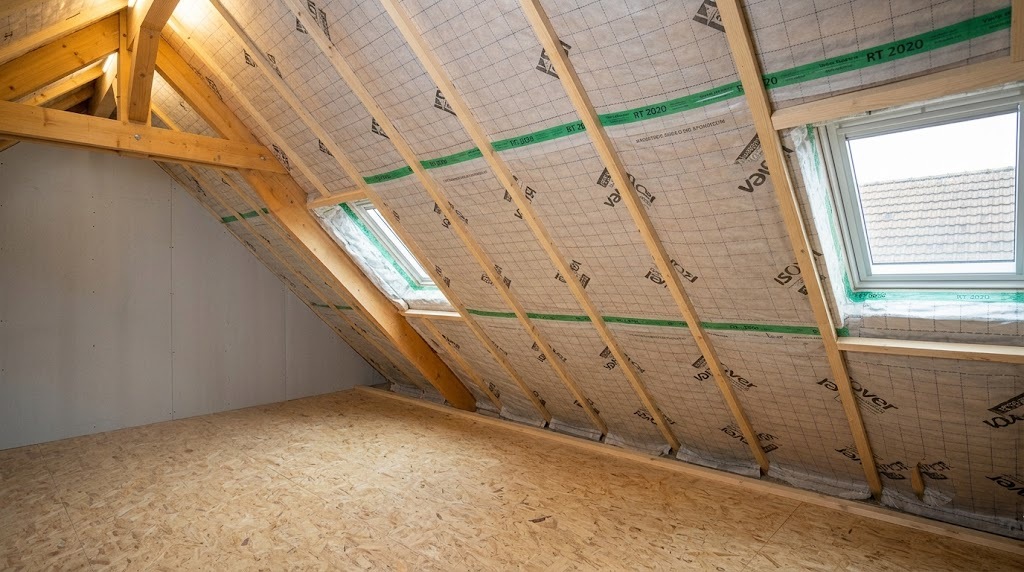 Isolation thermique de combles réalisée par [NOM_ENTREPRISE]